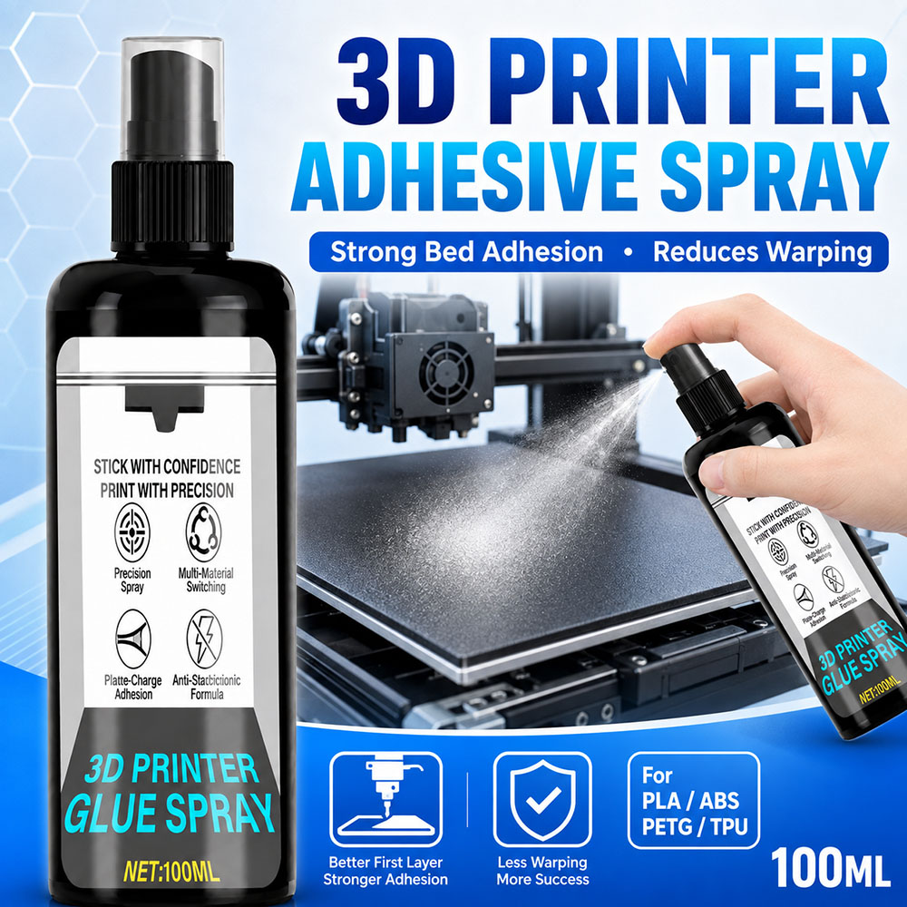 Tpu Filament - 100/200ml Strong 3D Printer Adhesive Spray