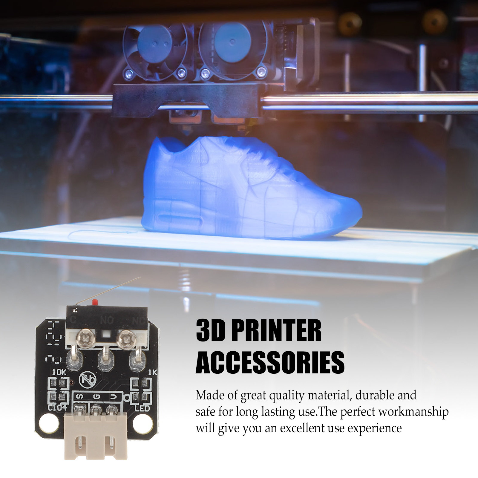 3pcs 3D Printer Limited Switch - 3D Printer review and price