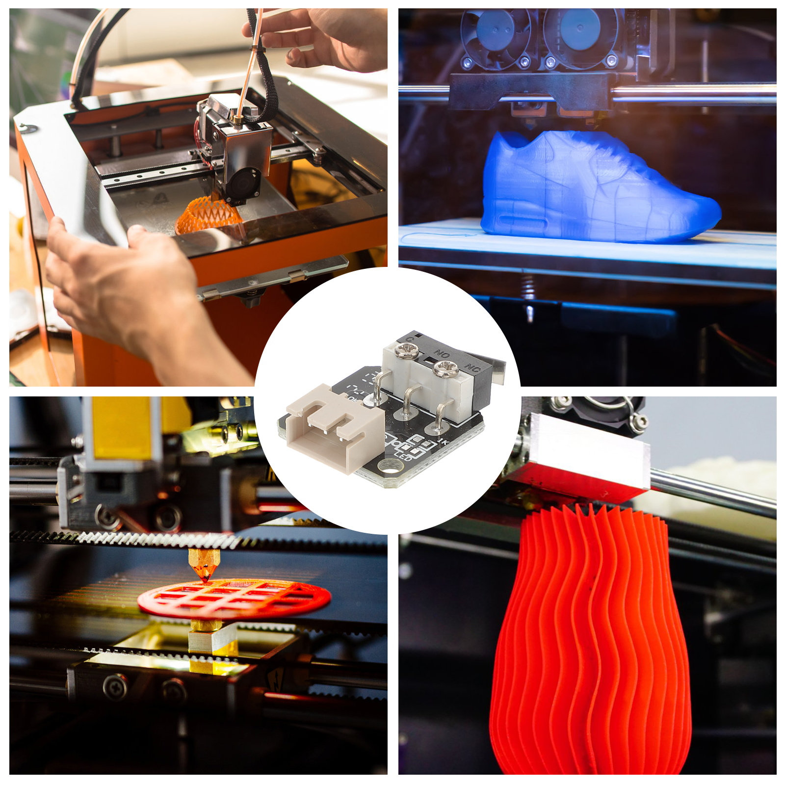 3pcs 3D Printer Limited Switch - 3D Printer review and price