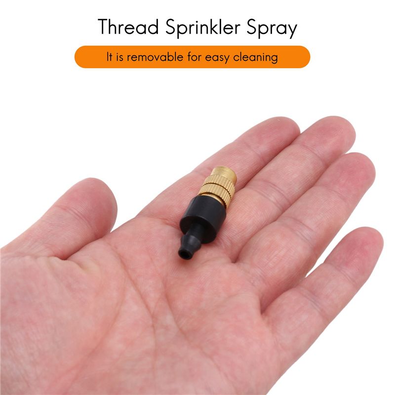 AS94-100 Pcs Adjustable Mistin - Nozzle Brass review and price