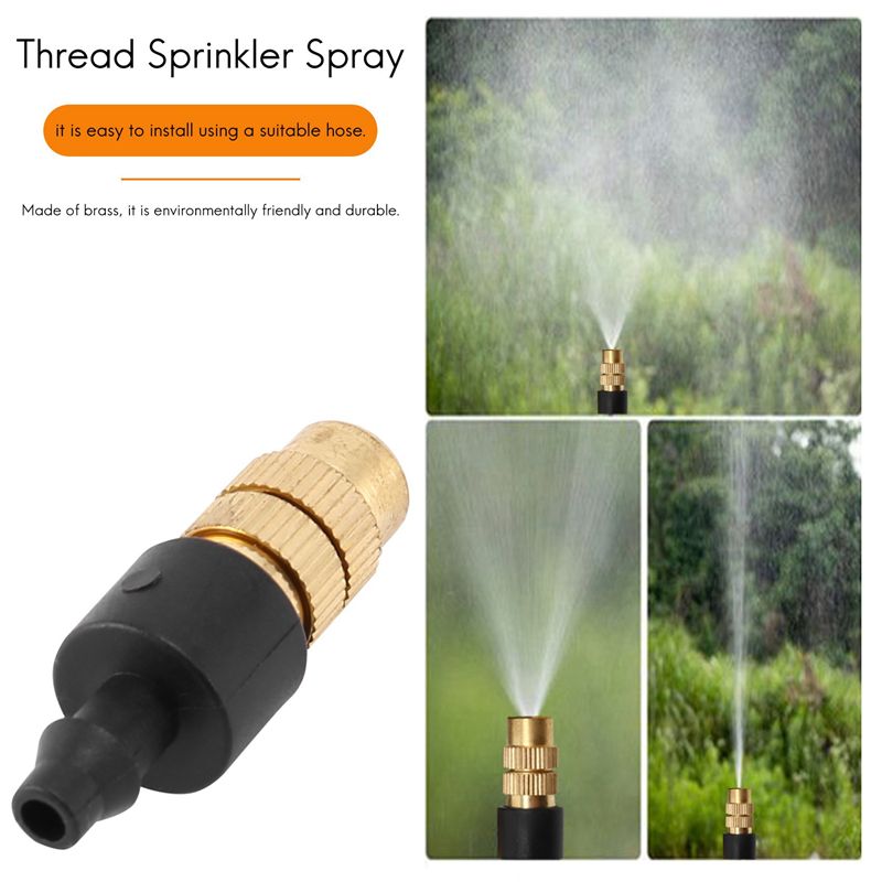 AS94-100 Pcs Adjustable Mistin - Nozzle Brass review and price