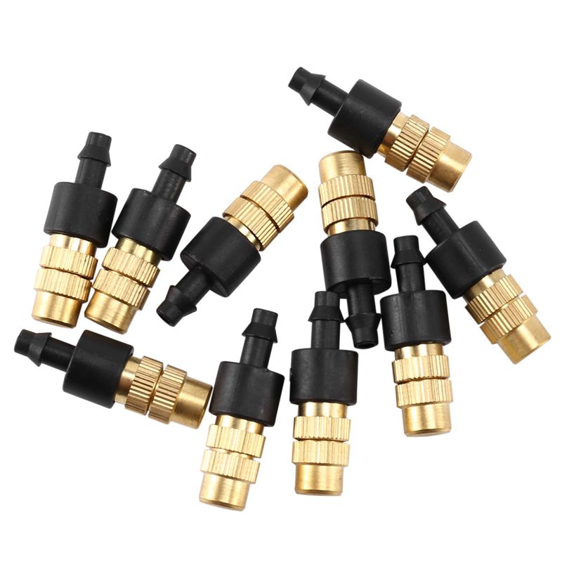 AS94-100 Pcs Adjustable Mistin - Nozzle Brass review and price