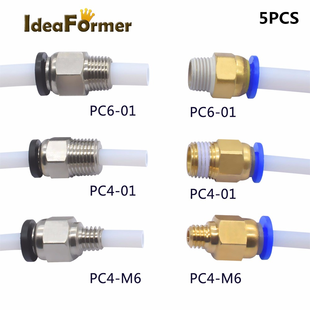 5pcs Quick Fitting PC4-01 PC6- - Filament 1.75 review and price