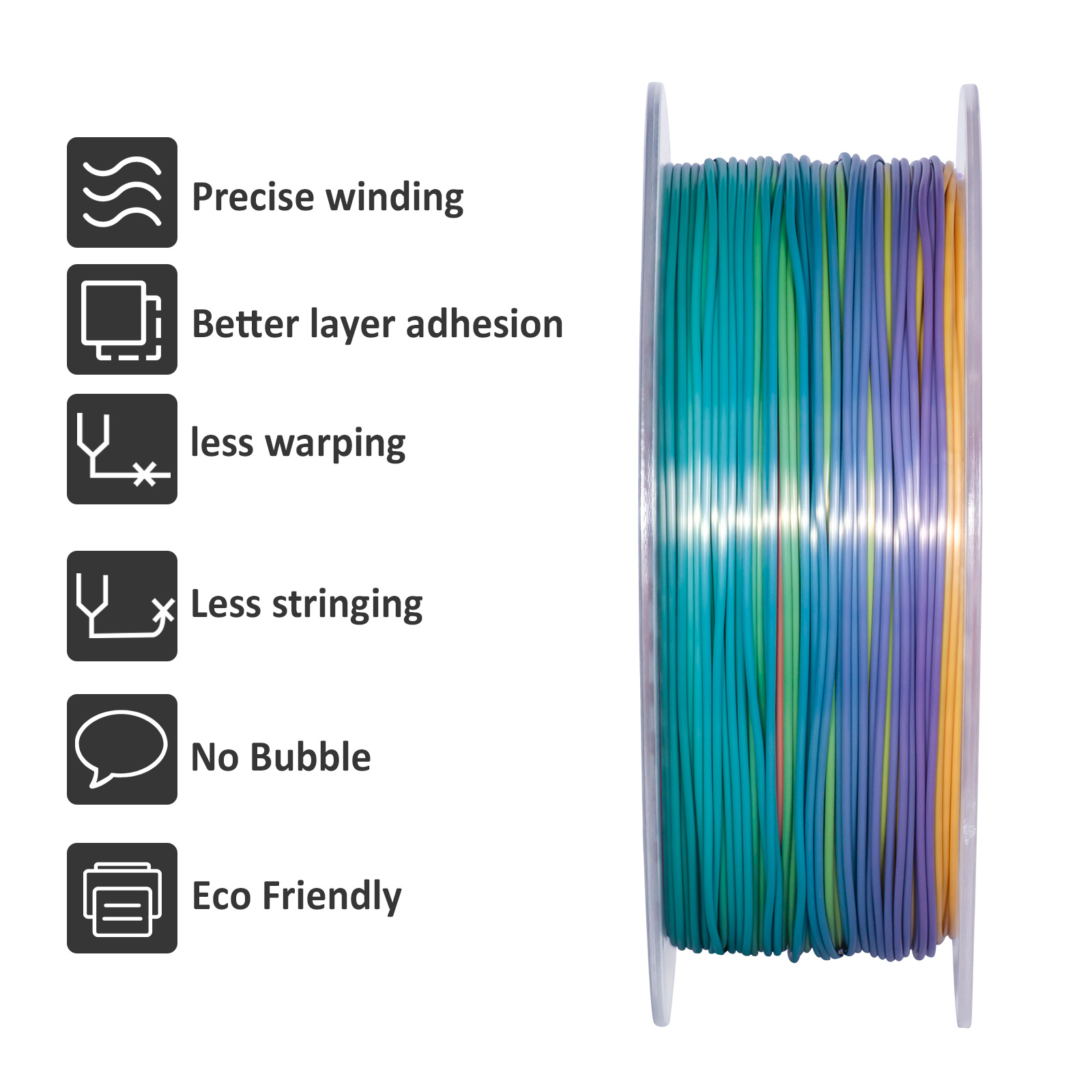 GEEETECH 5Kg 3D Silk PLA Filam - Filament 1.75 review and price