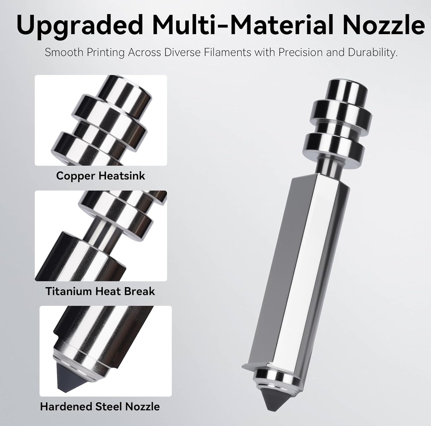 Hotend Bimetallic Nozzle Heati - Hotend Assembly review and price
